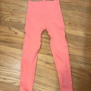 SET Active Sculptflex Polly Pink legging Size XS/S high waisted / Ribbed